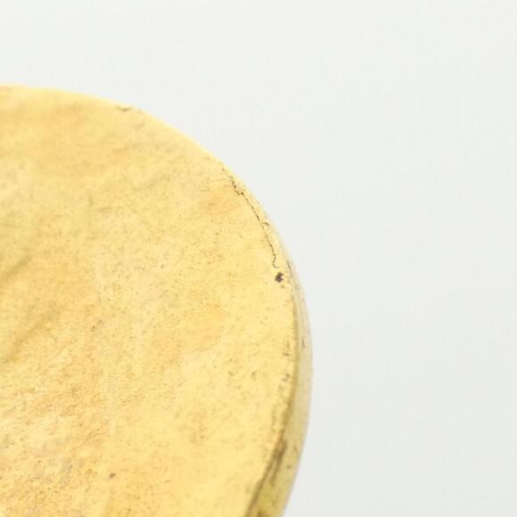 CHANEL Authentic Gold Brooch